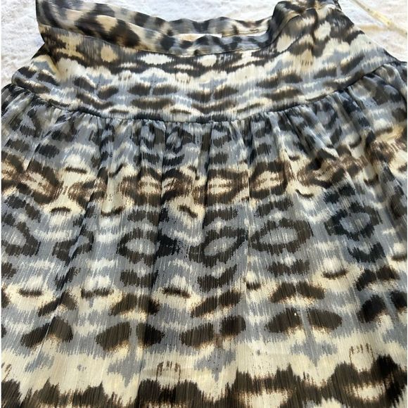 Bohemian Aztec Pattern Maxi Skirt - Picture 8 of 9